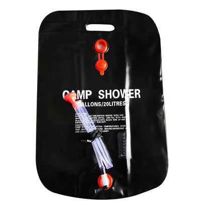 Portable Camping Shower Heating Bath Bag Travel