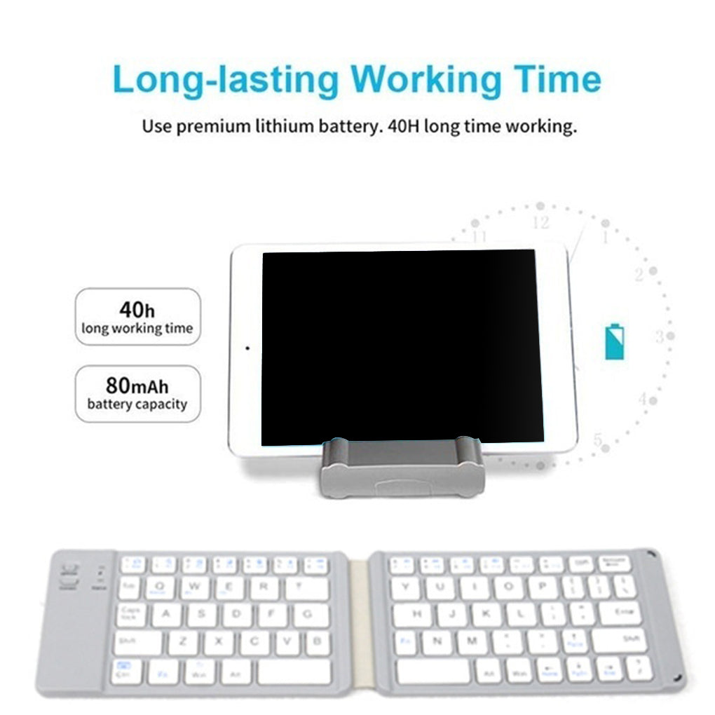 Portable Wireless Mini Folding Keyboard