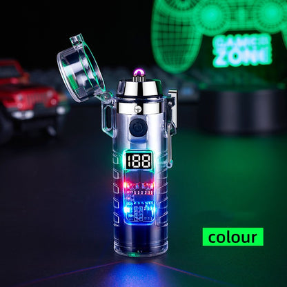 Transparent Shell LED Light Illumination Lighter