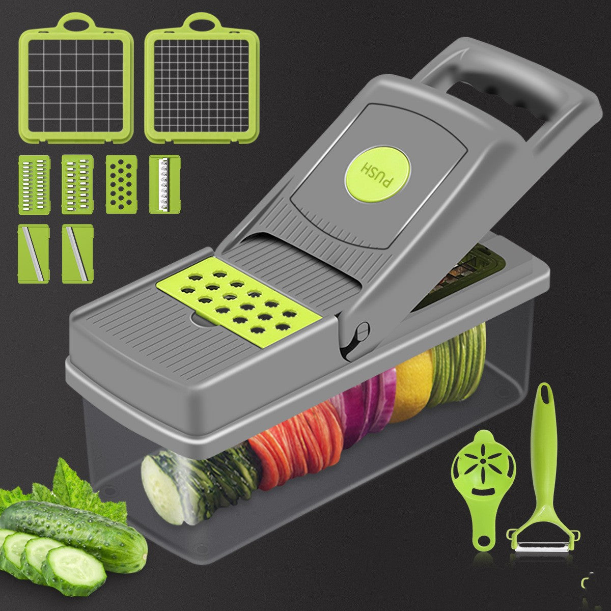 Kitchen Gadgets Vegetable Cutter Silk Cutter