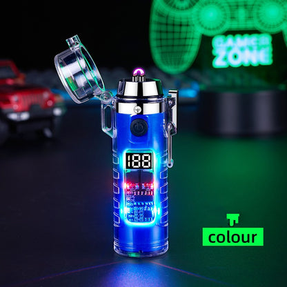 Transparent Shell LED Light Illumination Lighter