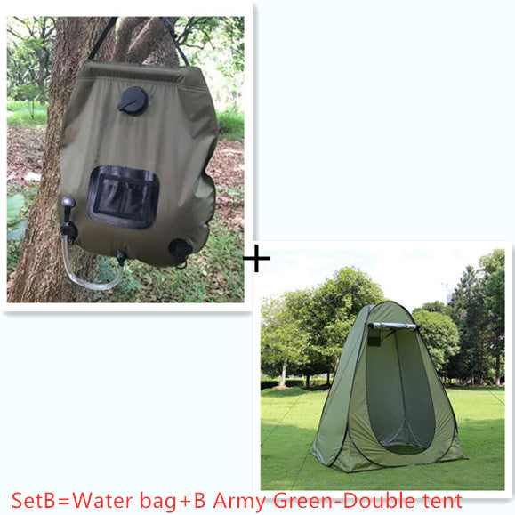 Portable Privacy Shower Toilet Automatic Camping Tent