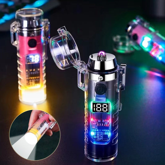 Transparent Shell LED Light Illumination Lighter